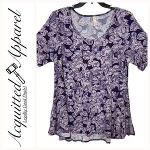 LuLaRoe Belle Pullover Casual Tee XL